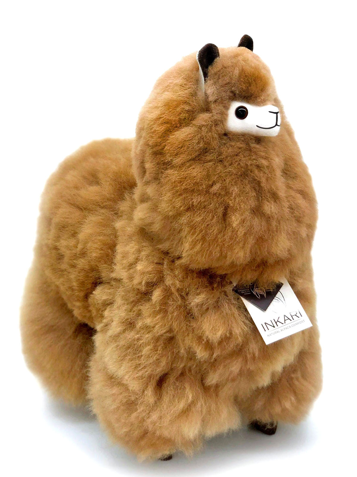 Inkari Alpaca soft toy-HAZELNUT-Large 50cm