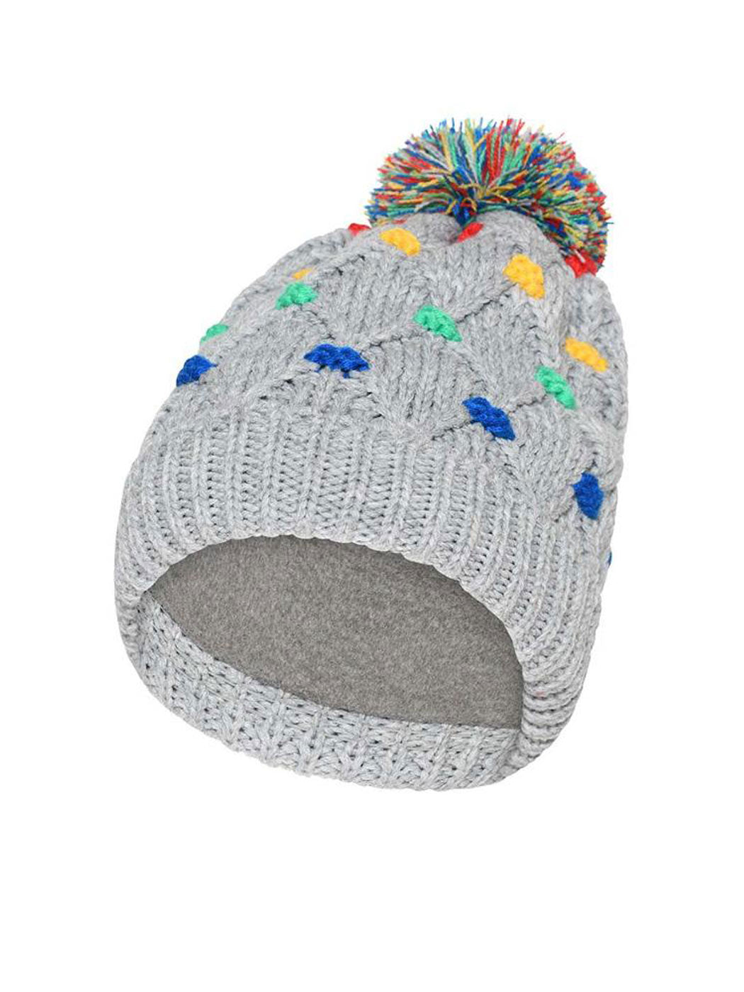 LEGO knitted hat for boys and girls LWALEX 712-921 Grey