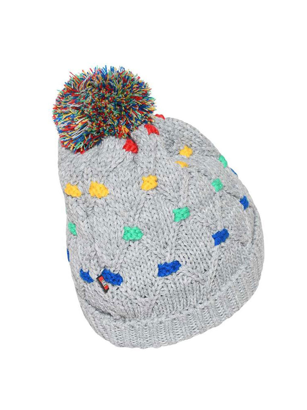 LEGO knitted hat for boys and girls LWALEX 712-921 Grey