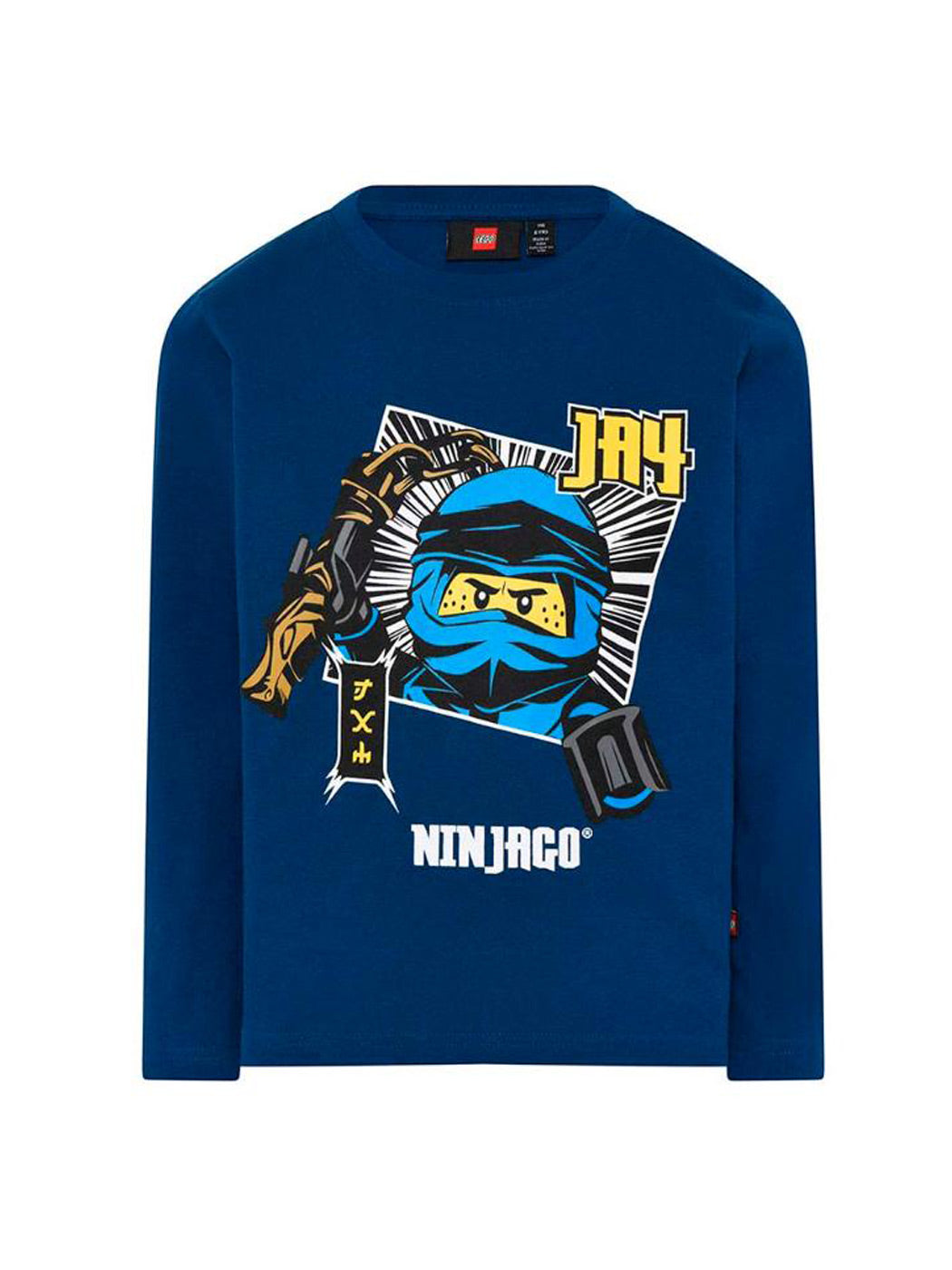 LEGO NINJAGO t-shirt with print-LWTAYLOR 706-577 Blue
