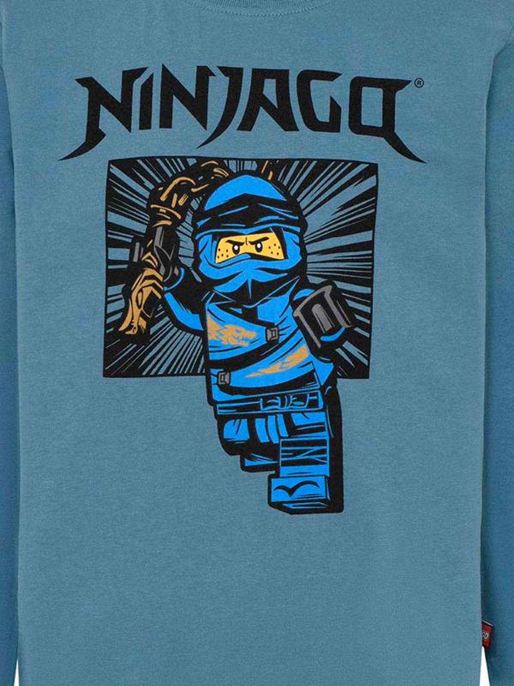 LEGO NINJAGO t-shirt with print-LWTAYLOR613-531 Light Blue