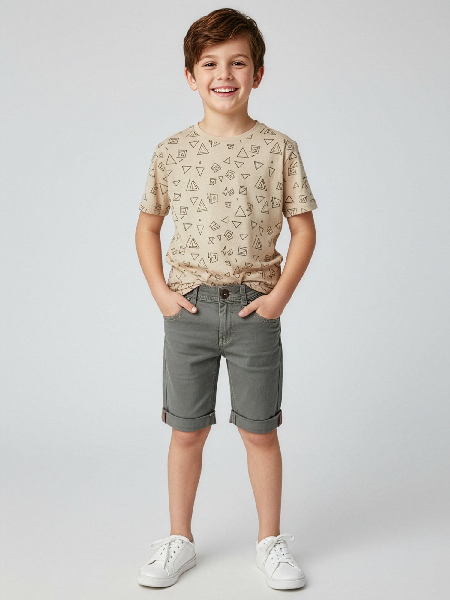 Levi's - Βαμβακερή βερμούδα  για αγόρια- N5225067