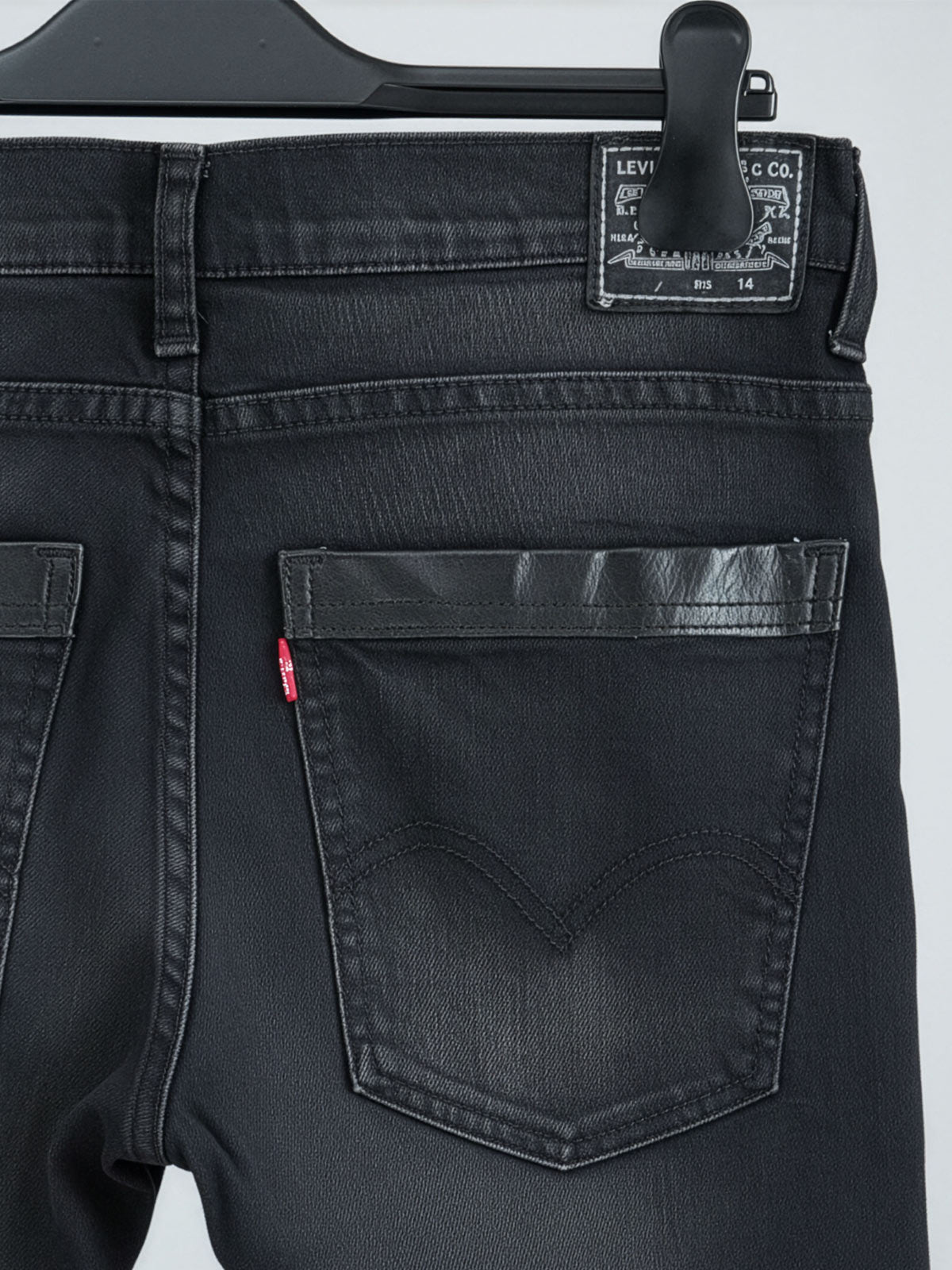 Levi's Boys' black denim pants-N222137-02