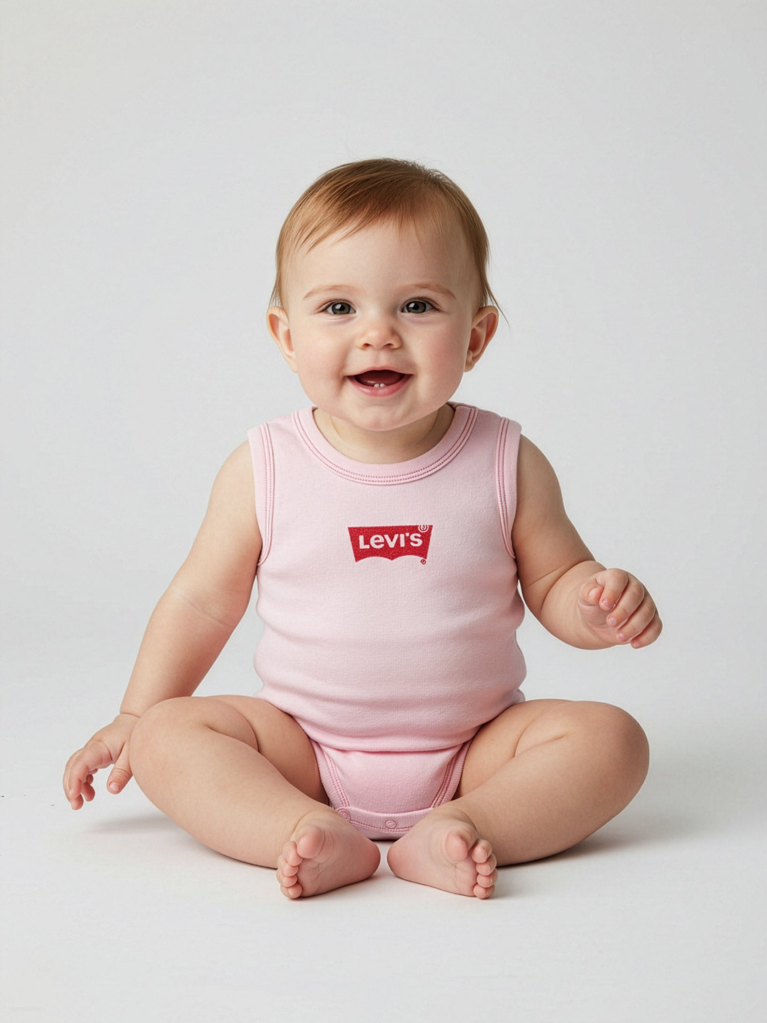 Levi's-Baby bodysuit 2pcs for little girl-N760033-99