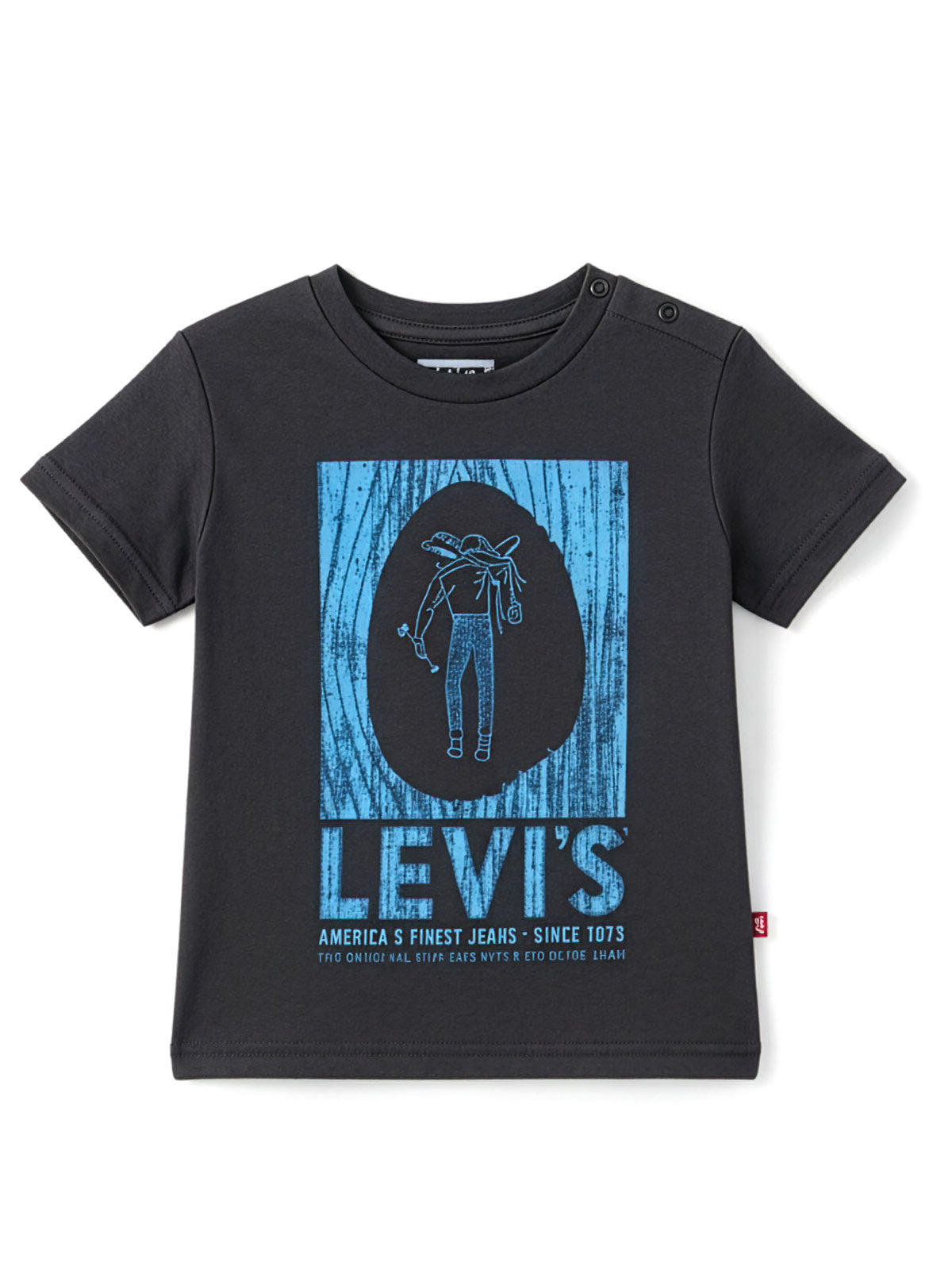 Levi's Baby's black t-shirt with print-N91039A-04