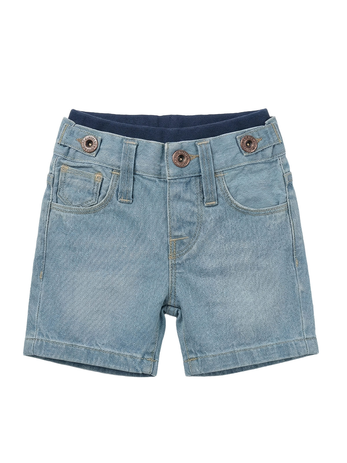 Levi's denim cotton shorts for little girl-N725024-46