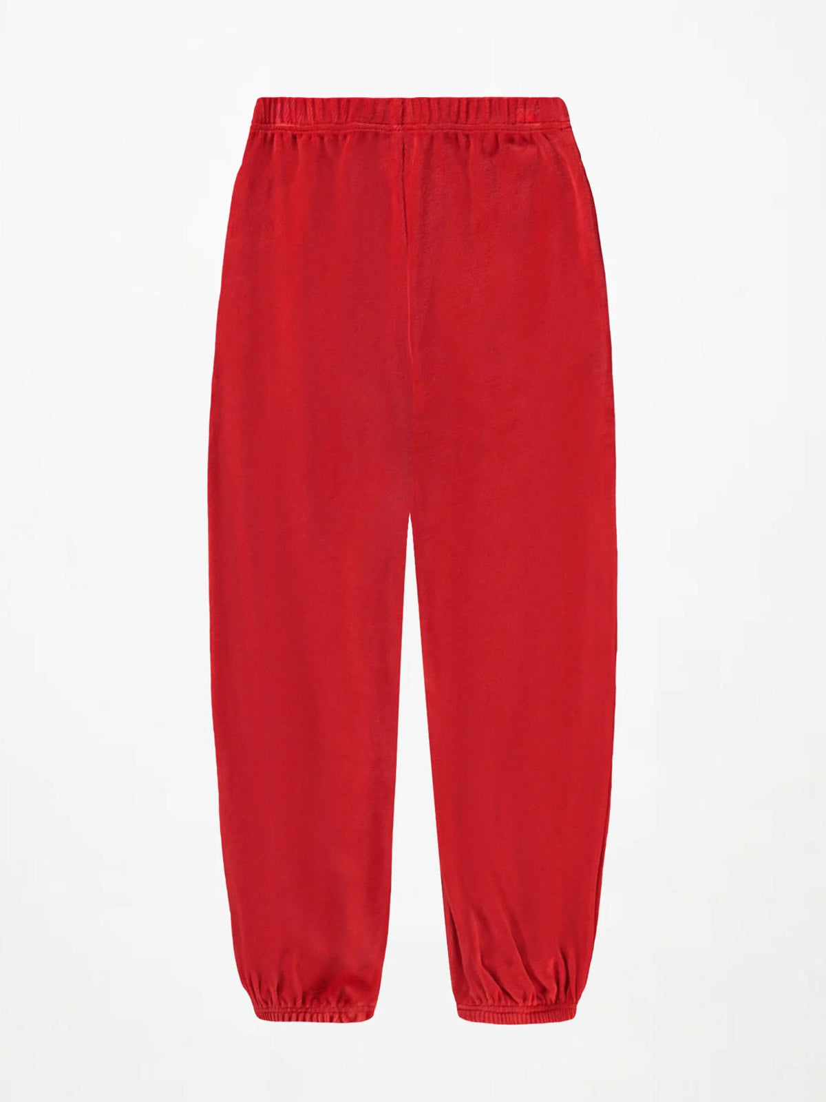 Molo velour red sweatpants-ADRIANA-2W26I20