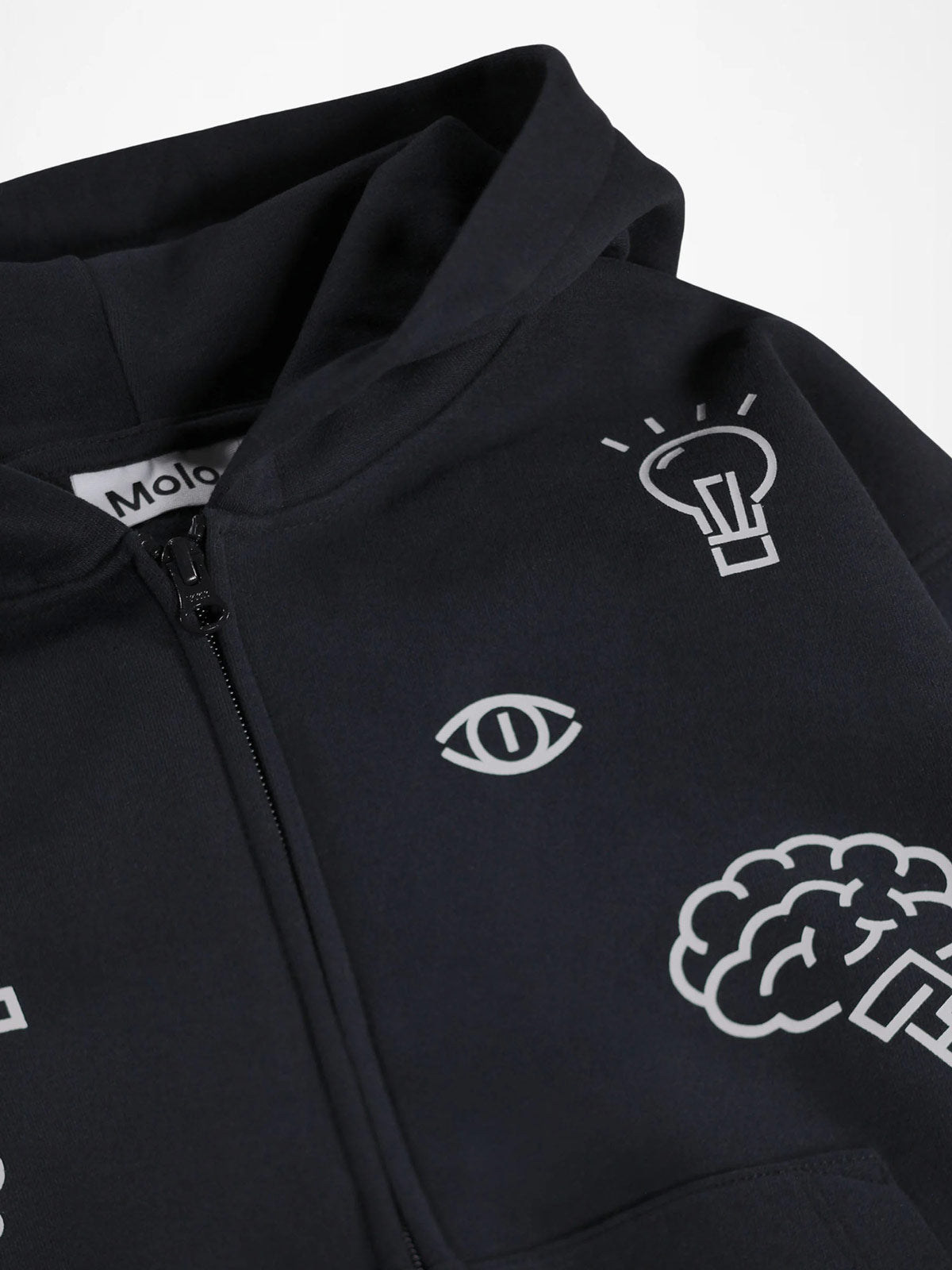 Molo Hoodie sweatshirt with print-Marley-1W26J304