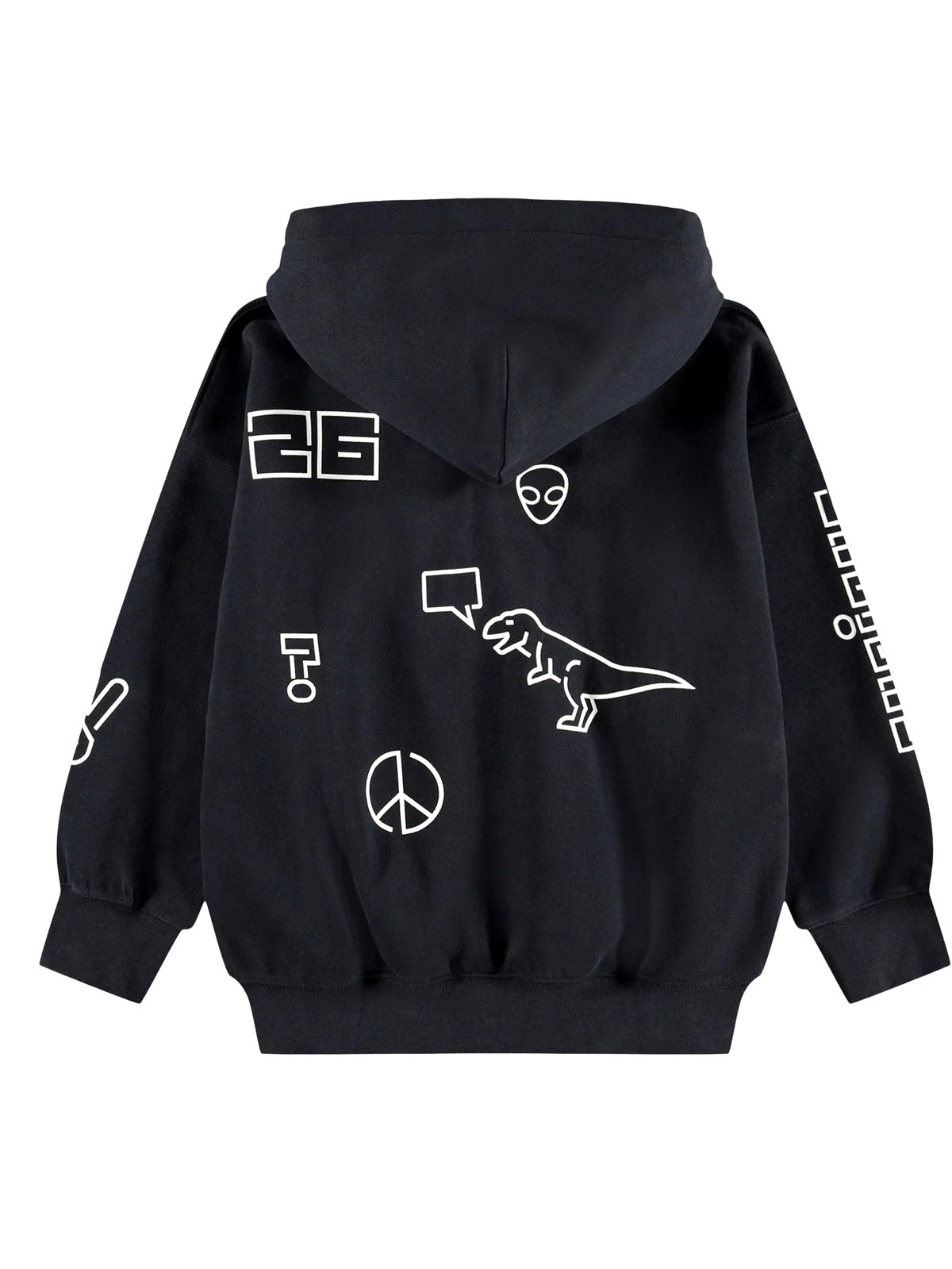 Molo Hoodie sweatshirt with print-Marley-1W26J304