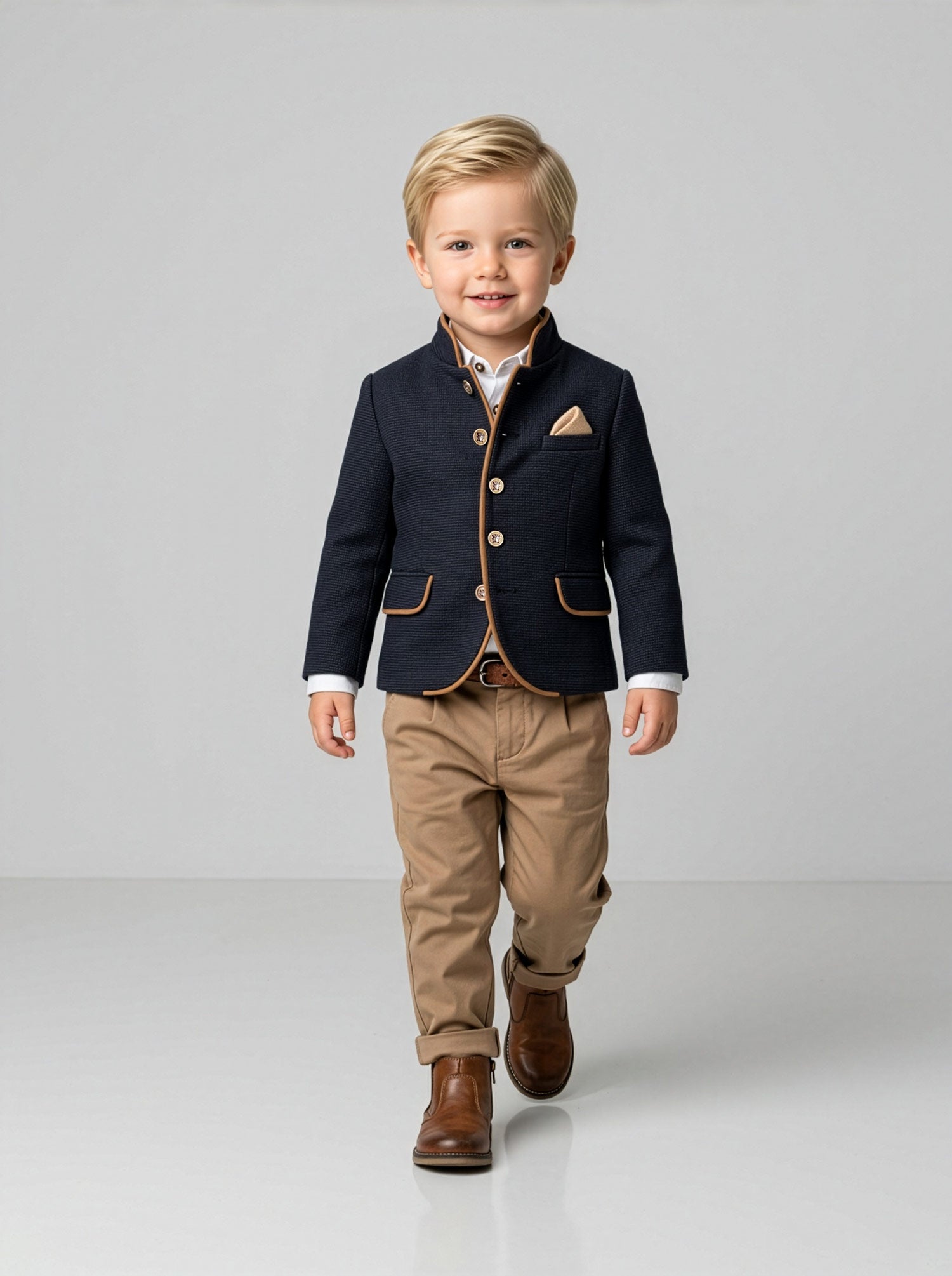 Boy's cotton suit set 6 pieces – MIKADO