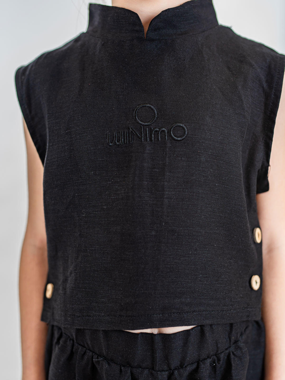 Minimo- Girls’ cotton set top and trousers-MF36024