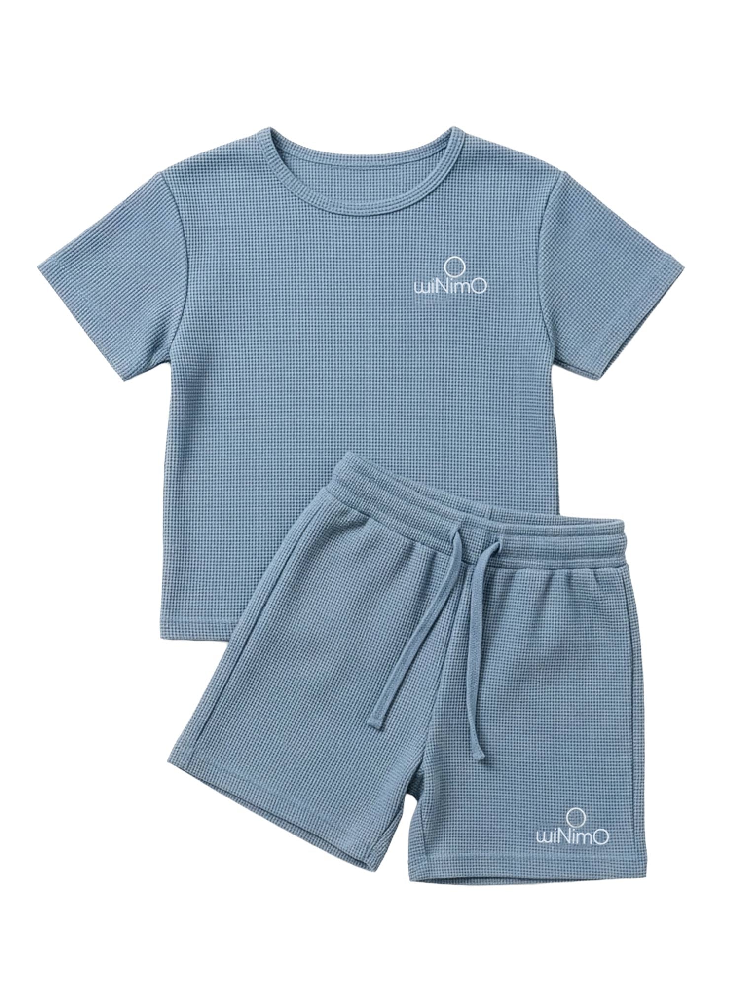 Minimo- Kids summer set 2pcs light blue-MF3604U