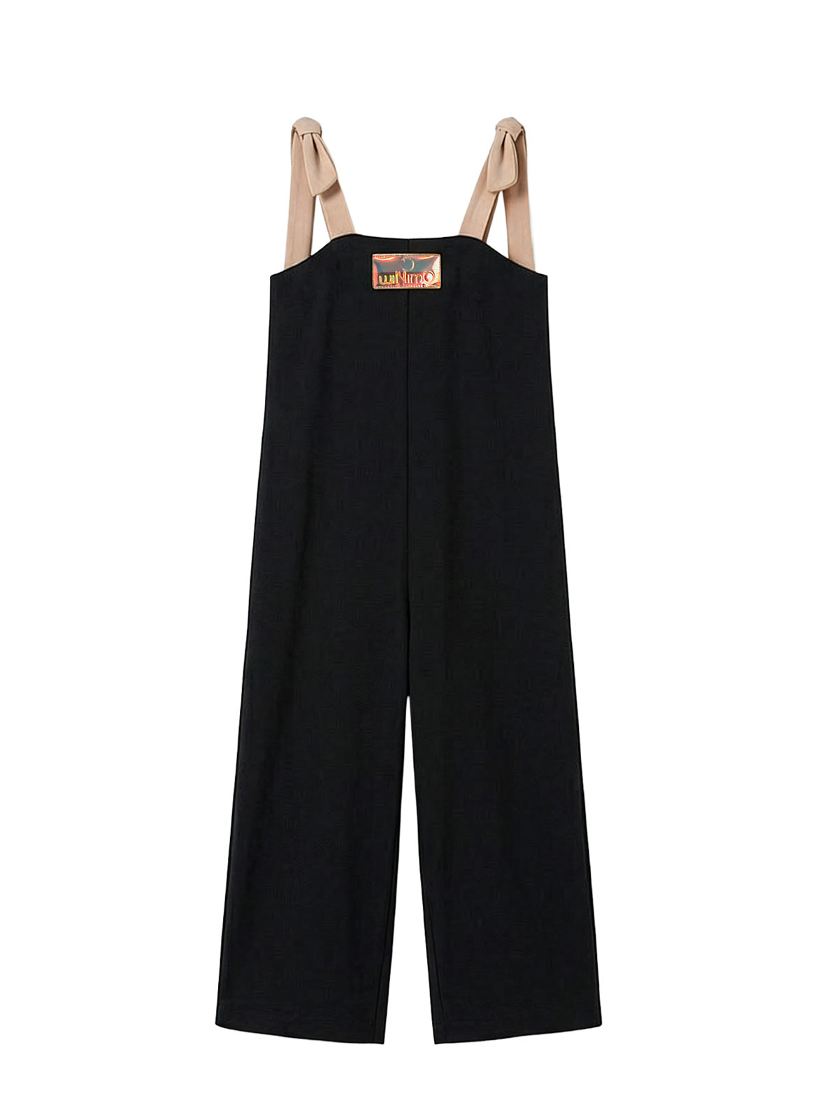 Minimo - Girl's cotton zip cullote black-MD30000A