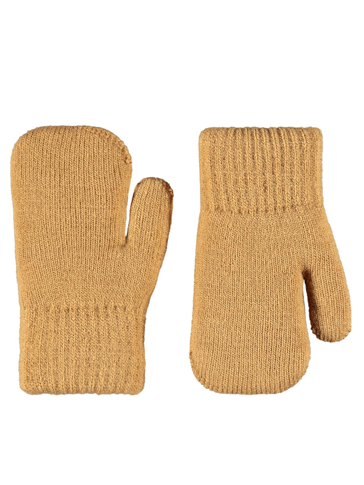 Molo knitted mittens for babies-Pomeranian-Brown