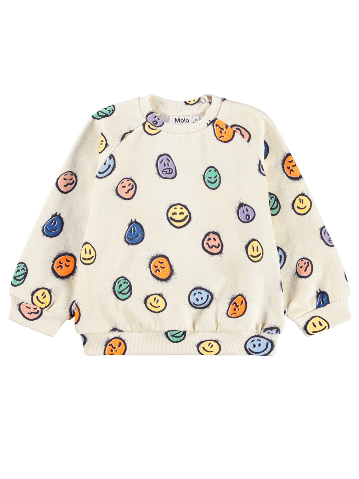 Molo Colorful sweatshirt for baby Disc-Multi Moods-6W25J202