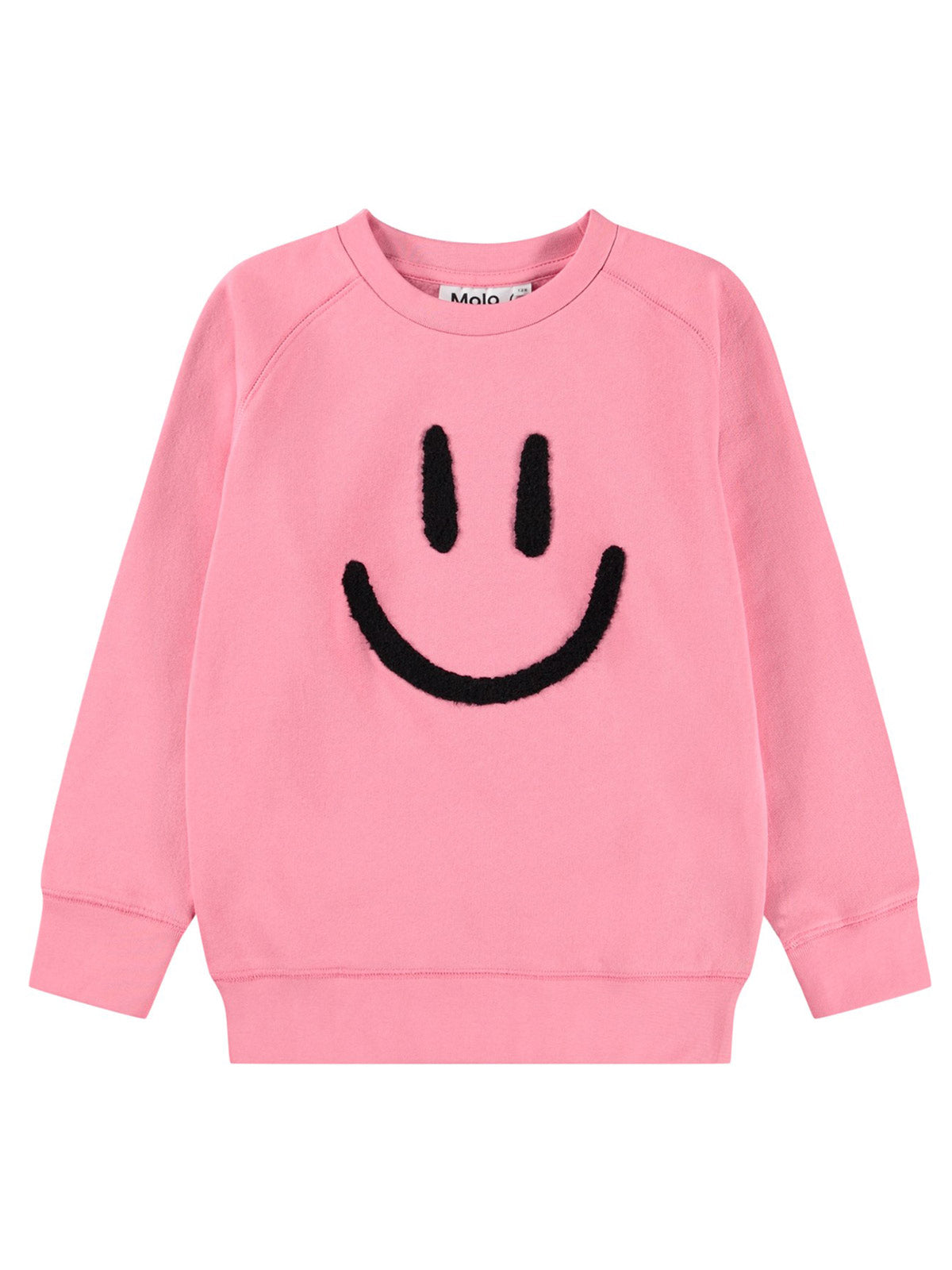 Molo Βαμβακερό Ροζ Φούτερ για κορίτσια Mike-Confetti