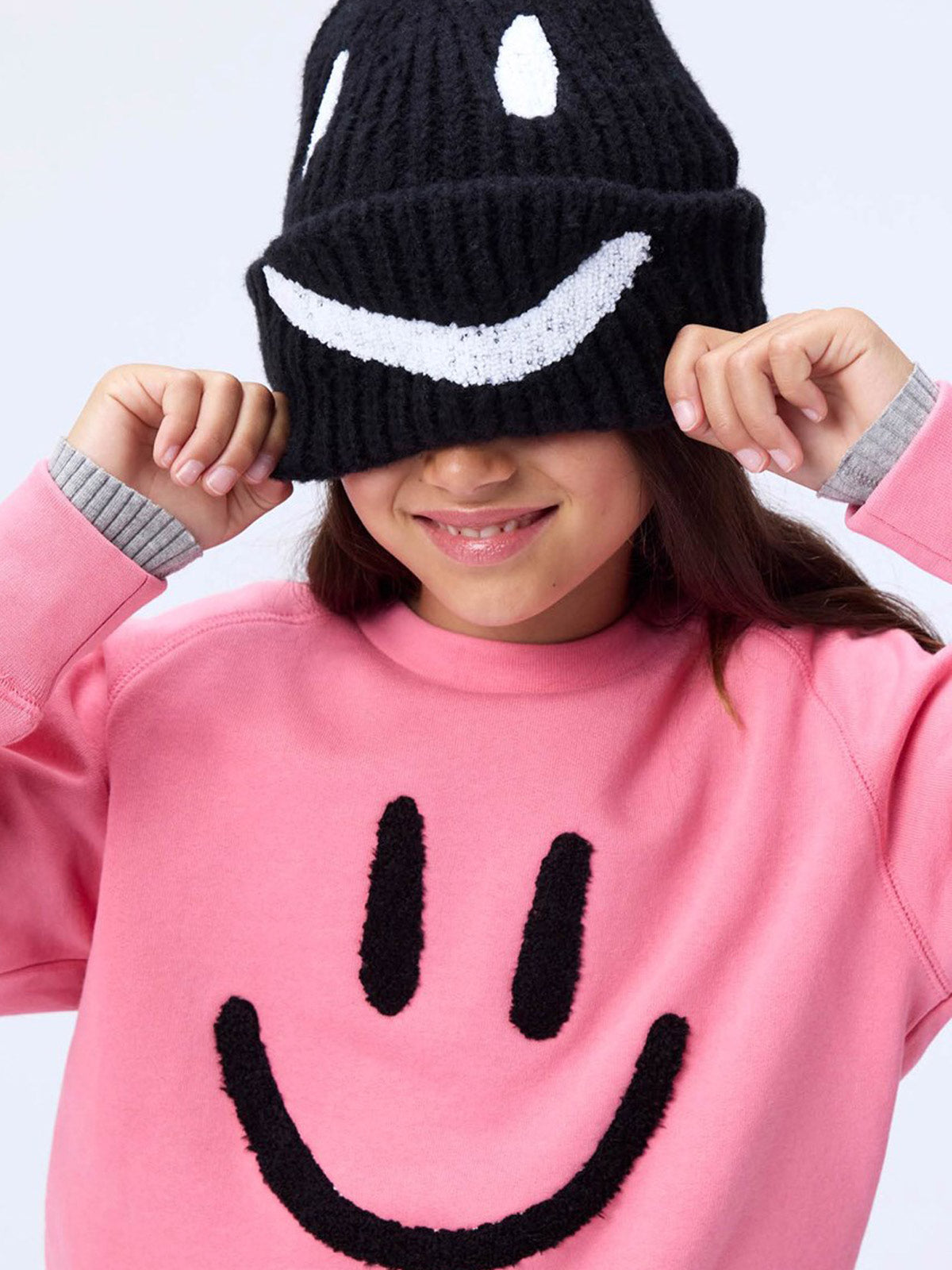 Molo Βαμβακερό Ροζ Φούτερ για κορίτσια Mike-Confetti