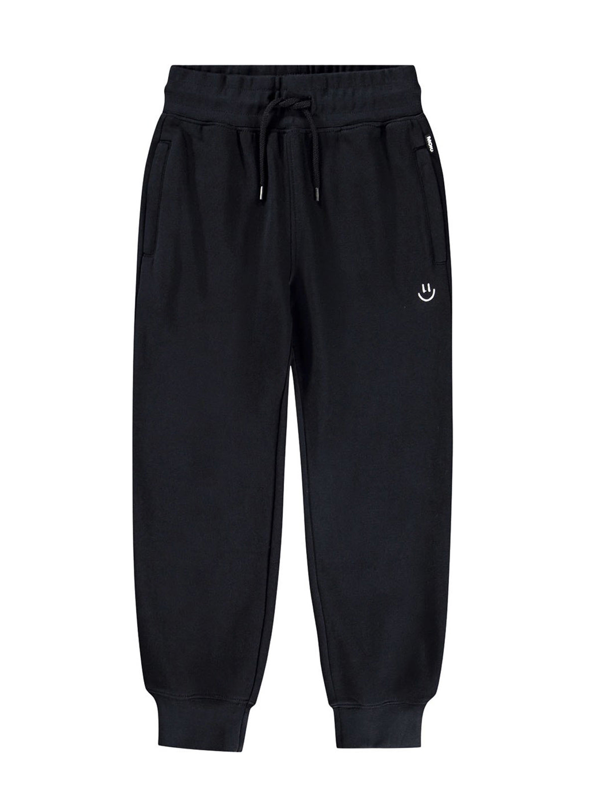 Molo Kid's Black sweatpants Alvar-6W25I202