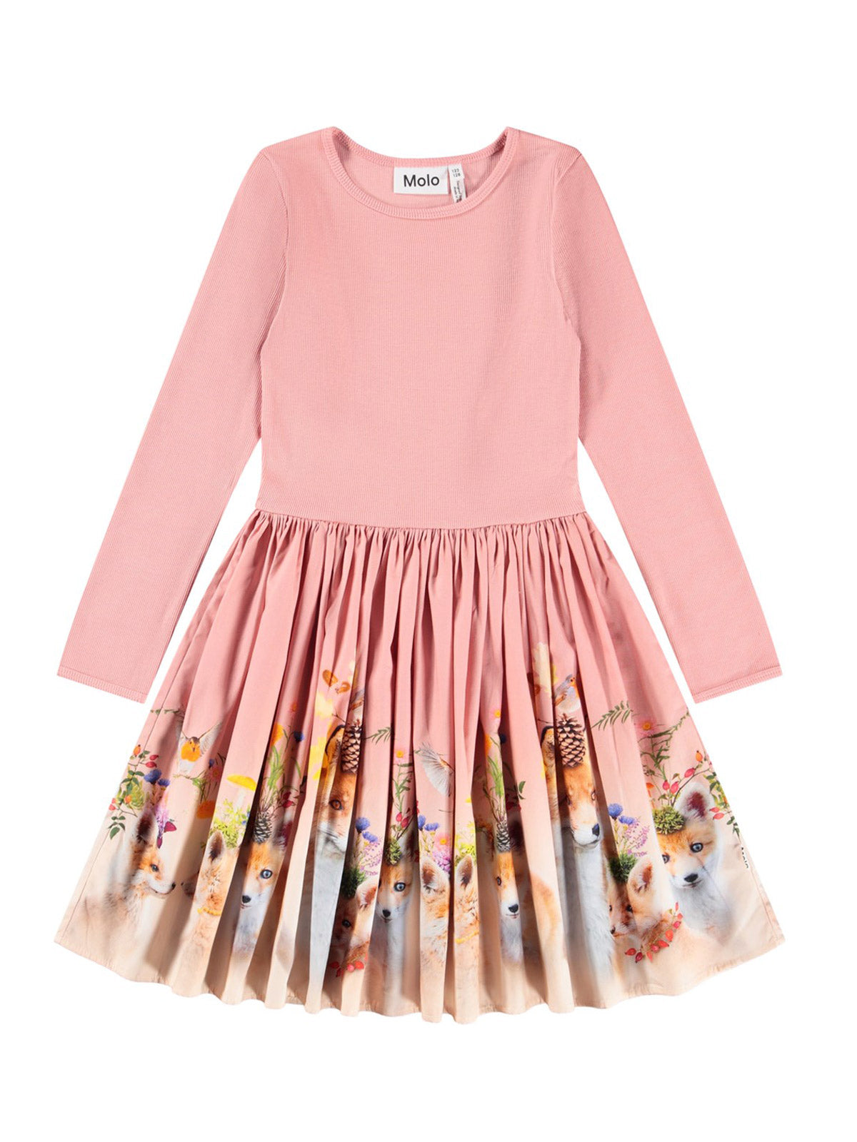 Molo Casie Nature Glam dress with print-2W25E213