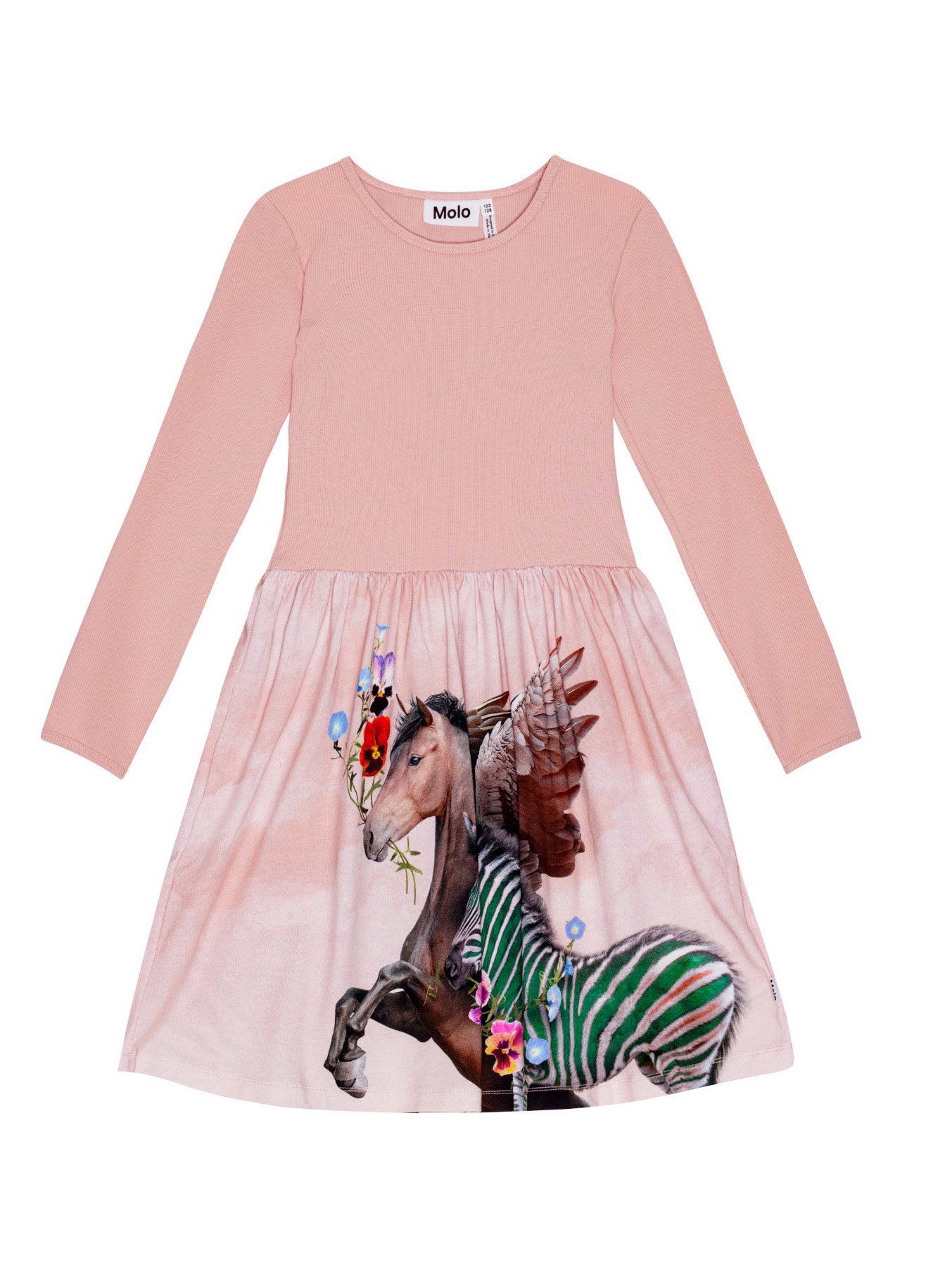 Molo Girls dress with graphic print