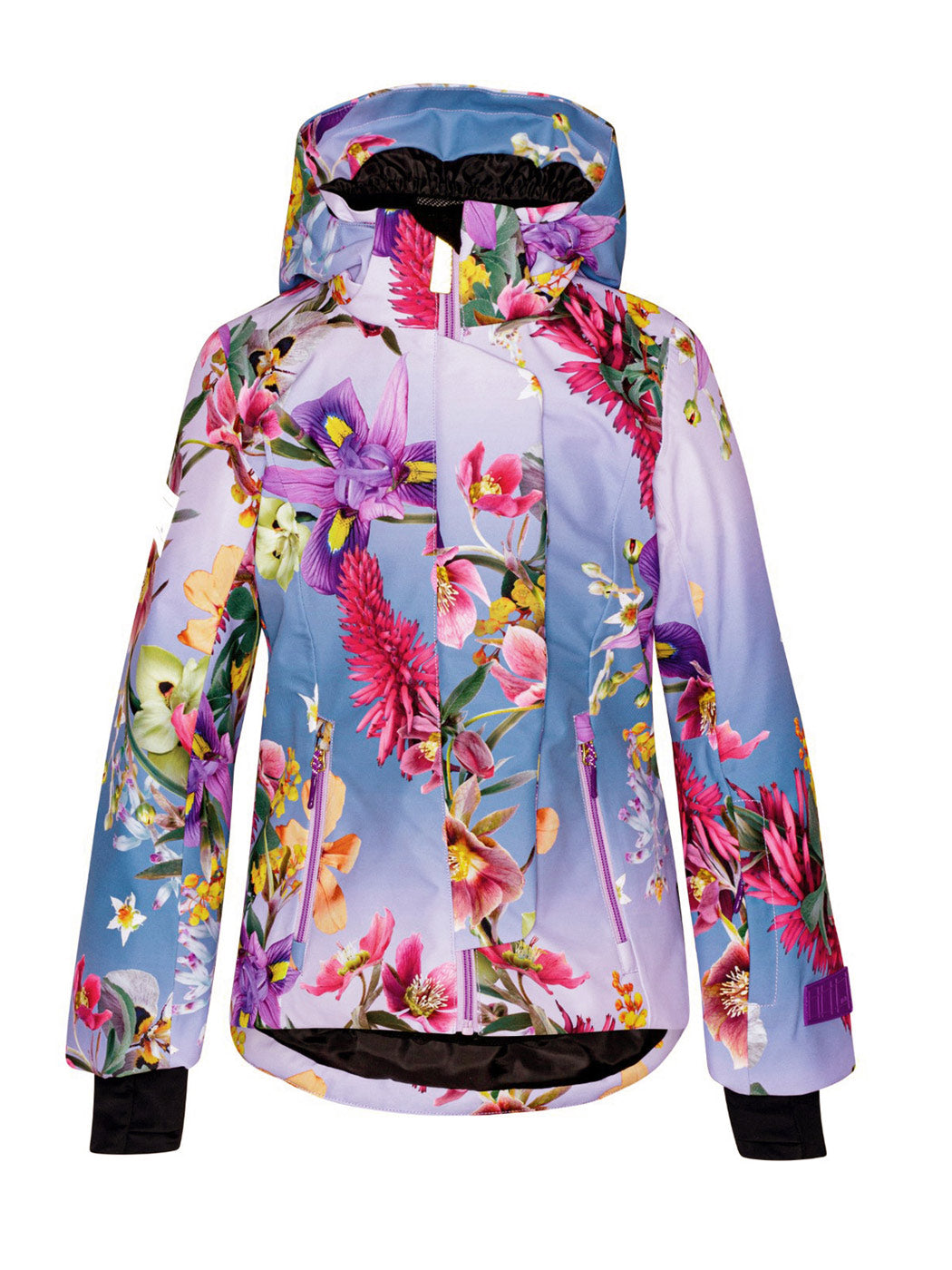 Molo Girls Jacket for ski with graphic print