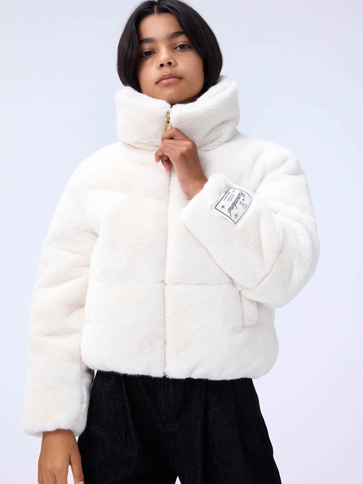 Molo Μπουφάν από τεχνητή γούνα για κορίτσια Havi 2
