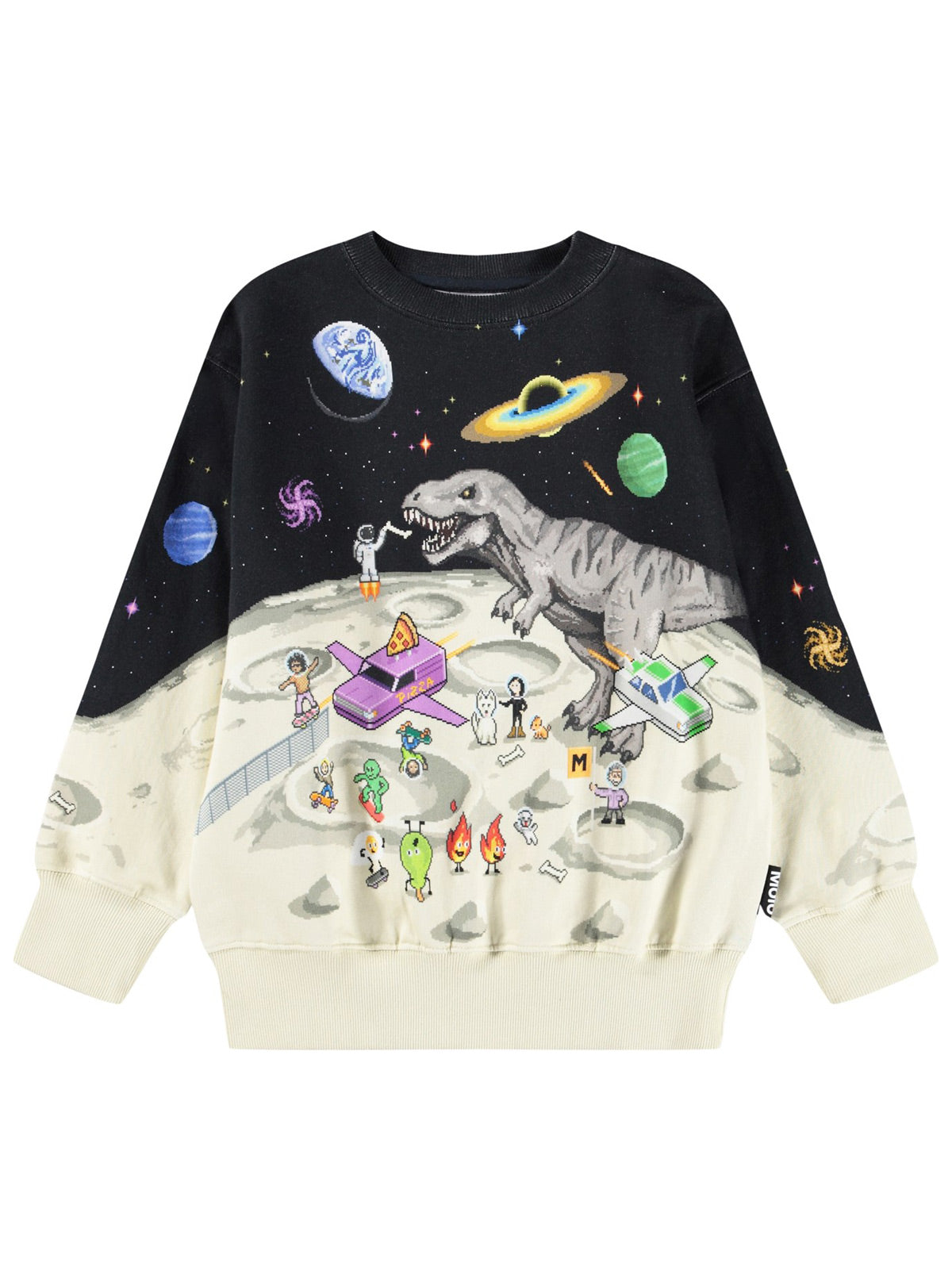 Molo boy's cotton sweatshirt Mattis-1W25J203