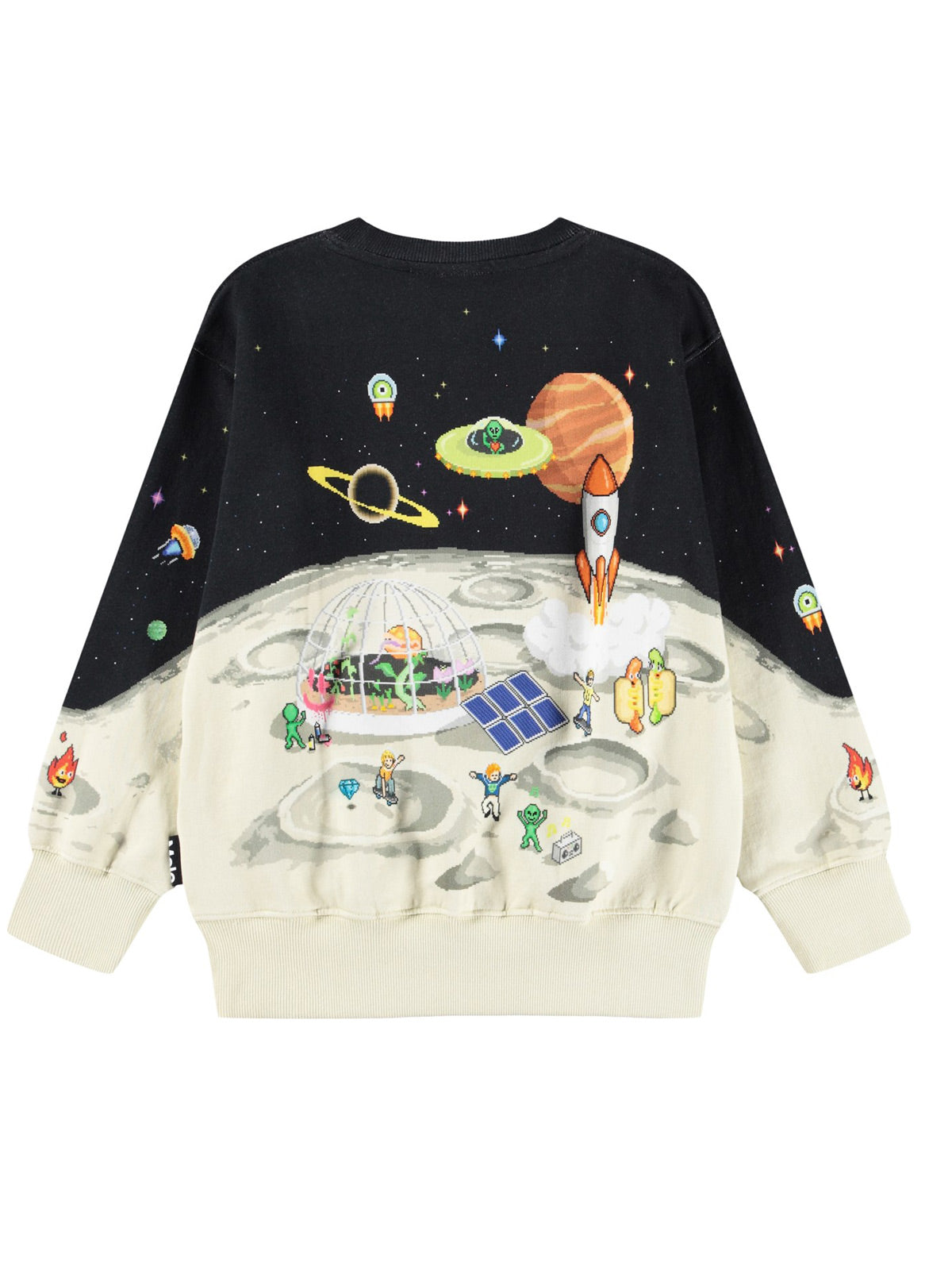 Molo boy's cotton sweatshirt Mattis-1W25J203