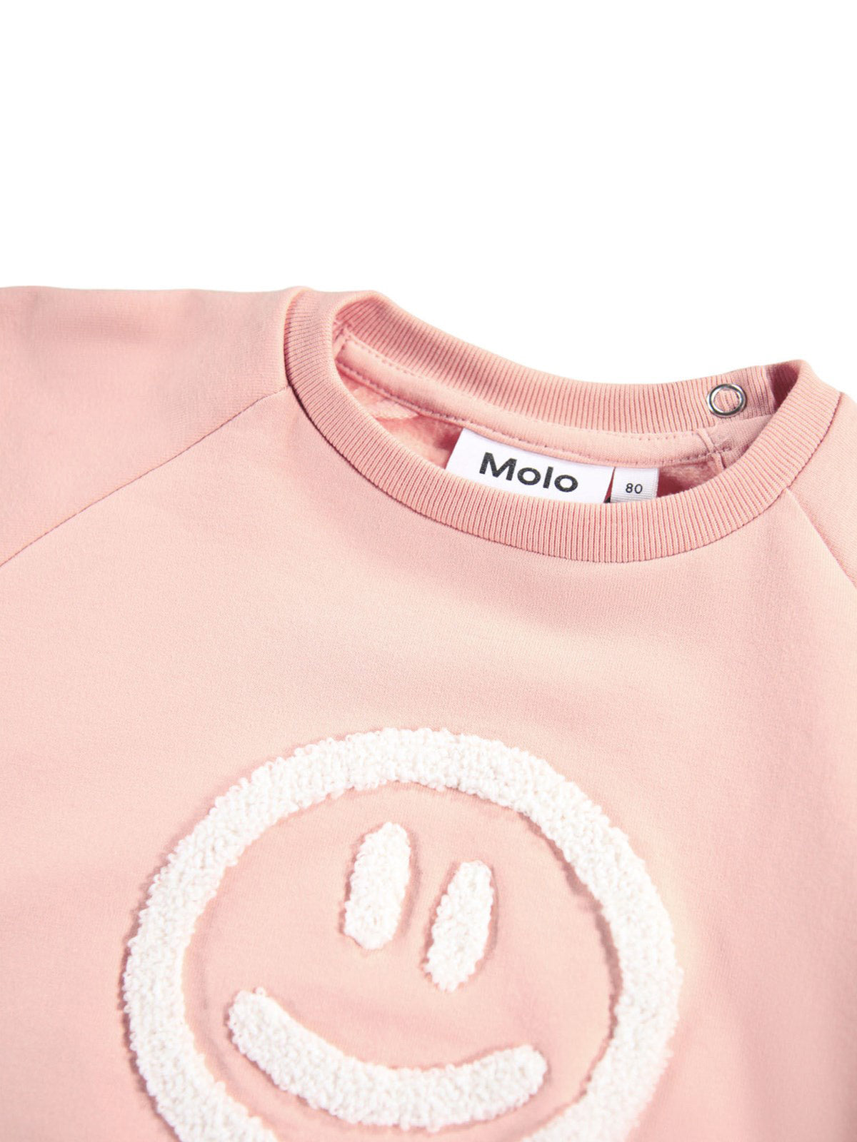 Molo Βρεφικό βαμβακερό Φούτερ Rose Cloud