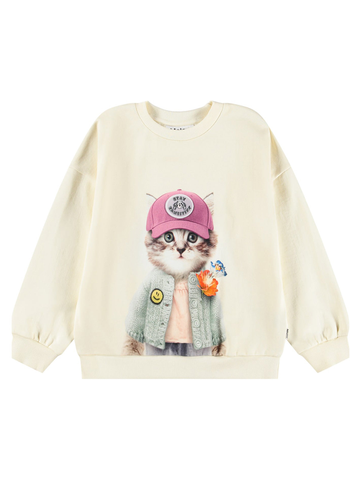 Molo Girl's cotton sweatshirt Maxi-2W25J211