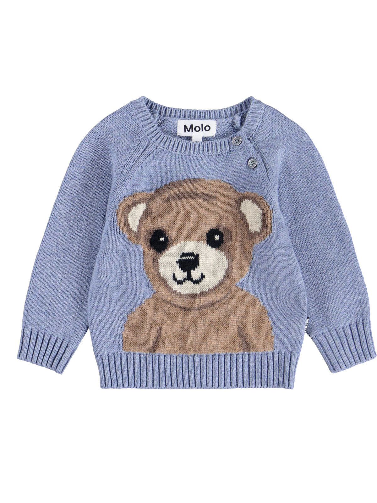 Molo Βρεφικό πλεκτό πουλόβερ Toy Bear