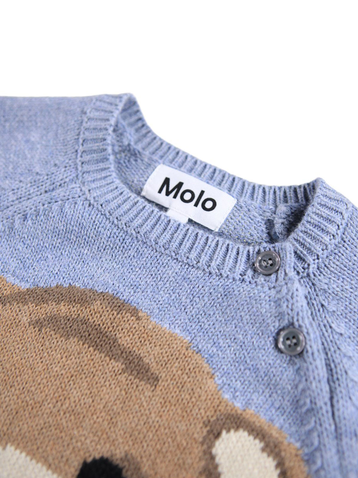 Molo Βρεφικό πλεκτό πουλόβερ Toy Bear