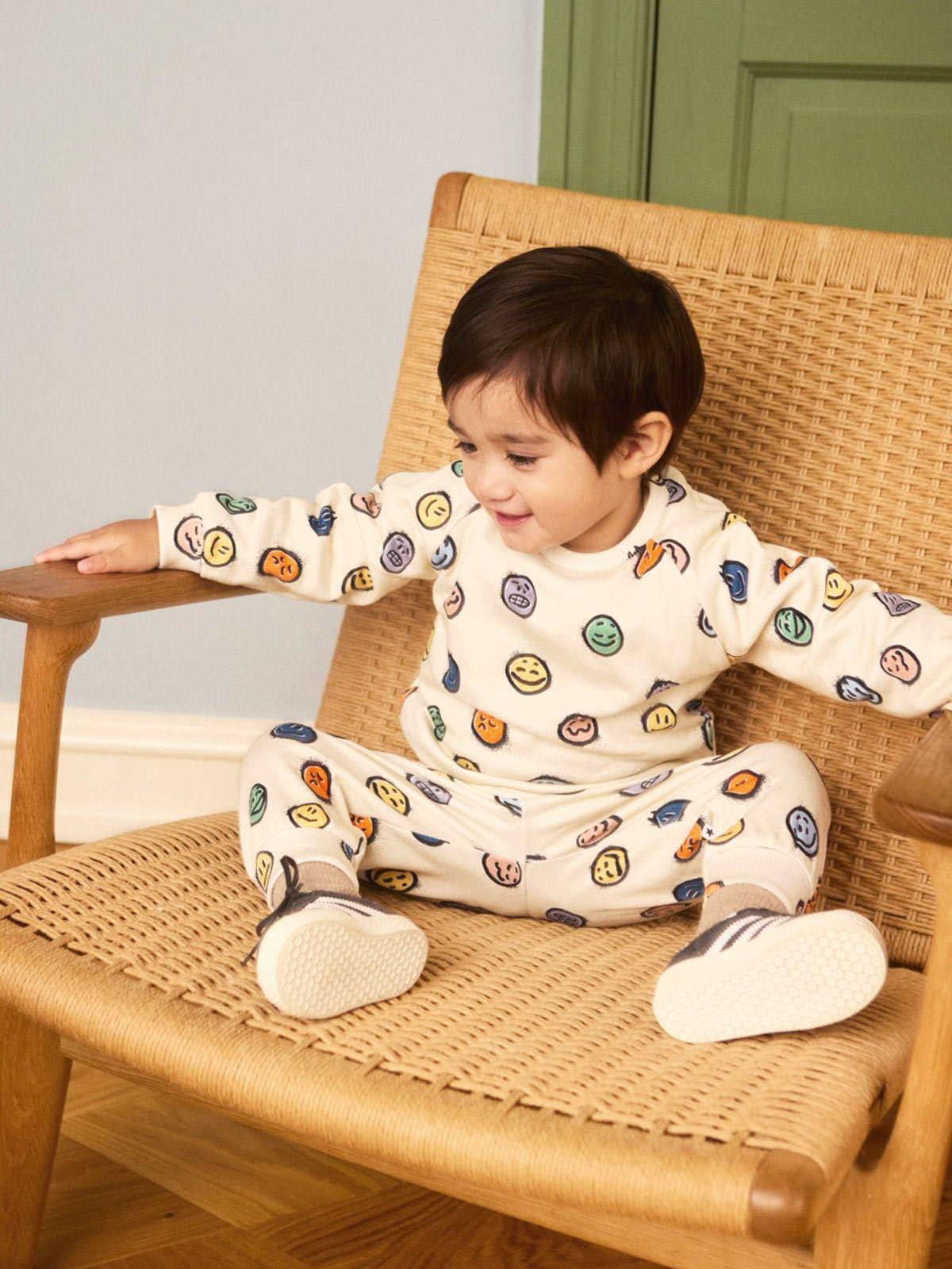 Molo Colorful sweatshirt for baby Disc-Multi Moods-6W25J202