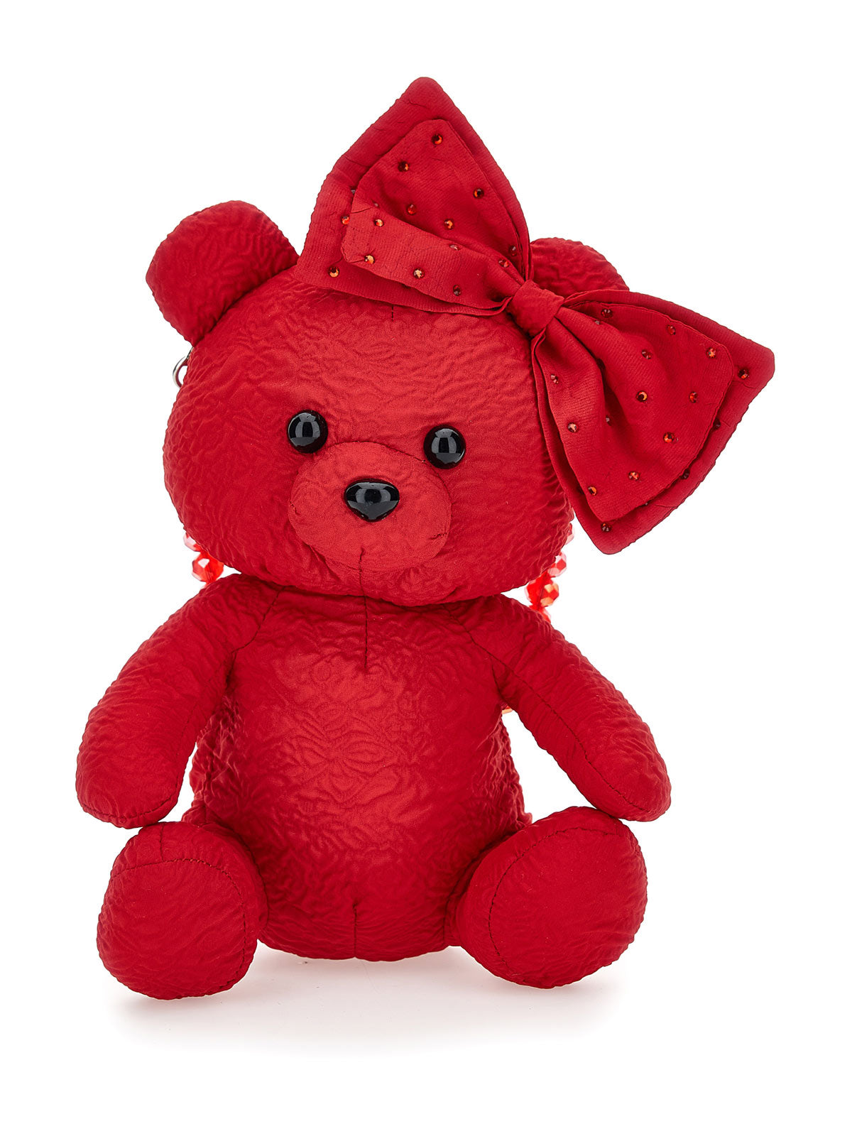 Monnalisa Teddy bear handbag-Red