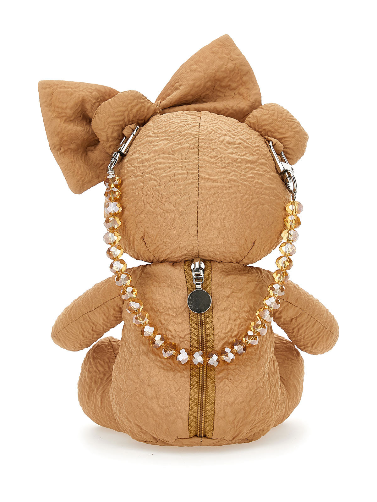 Monnalisa Teddy bear handbag-Beige