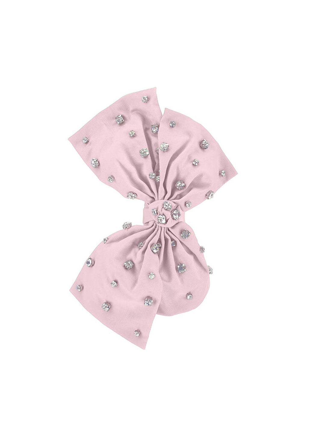 Monnalisa Satin maxi bow headband 17C003-Pink