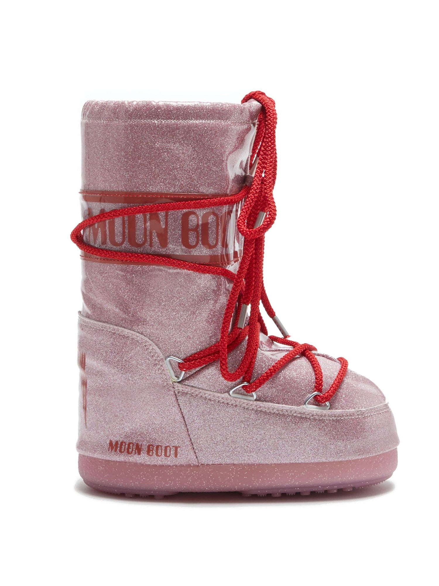Moon Boot Junior Glitter snow boots pink - Main Image