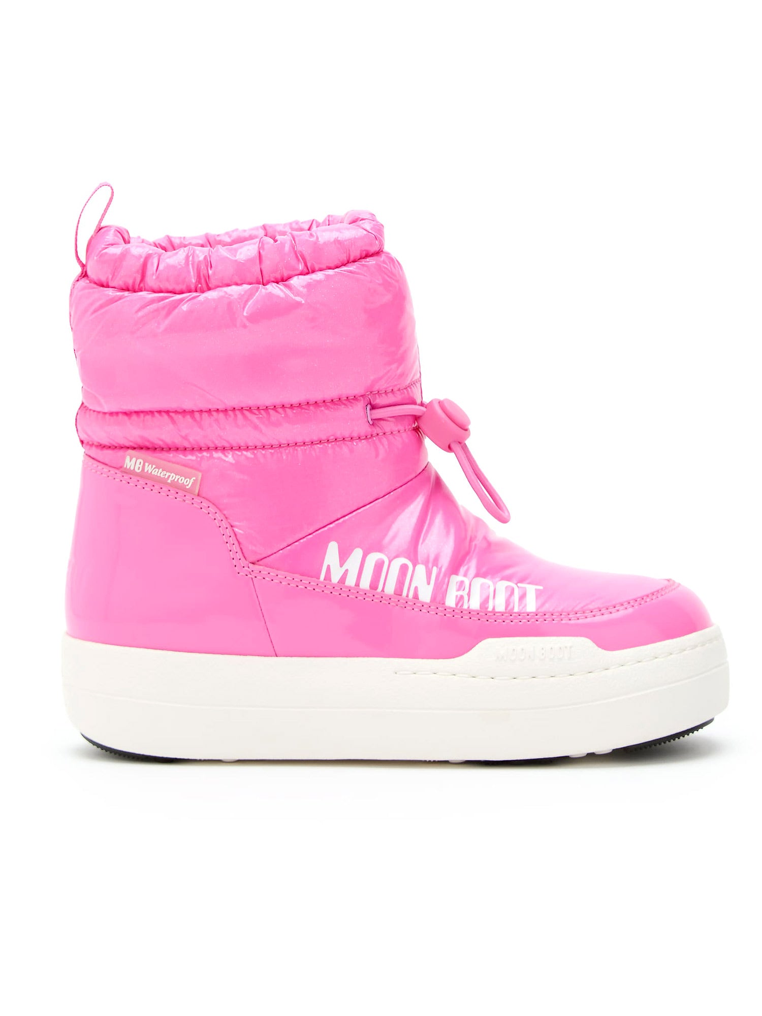Moon Boot - Junior park tube pink glitter mid boots