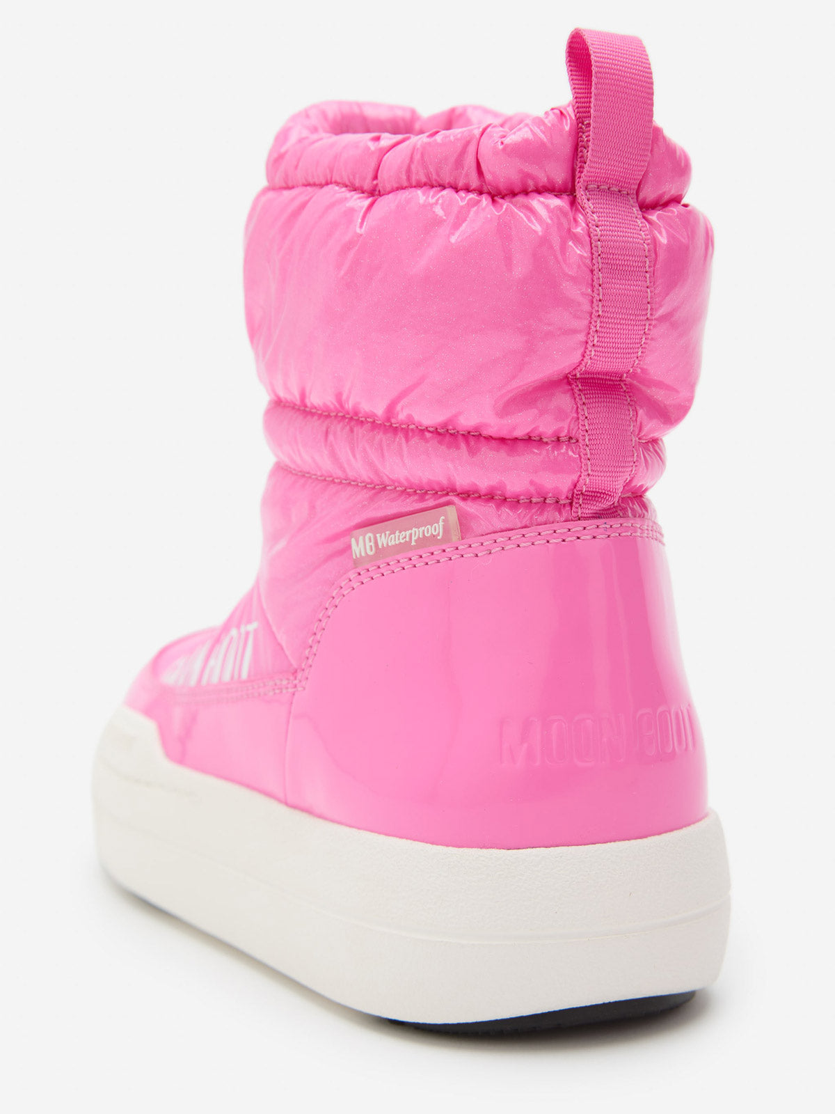 Moon Boot - Junior park tube pink glitter mid boots