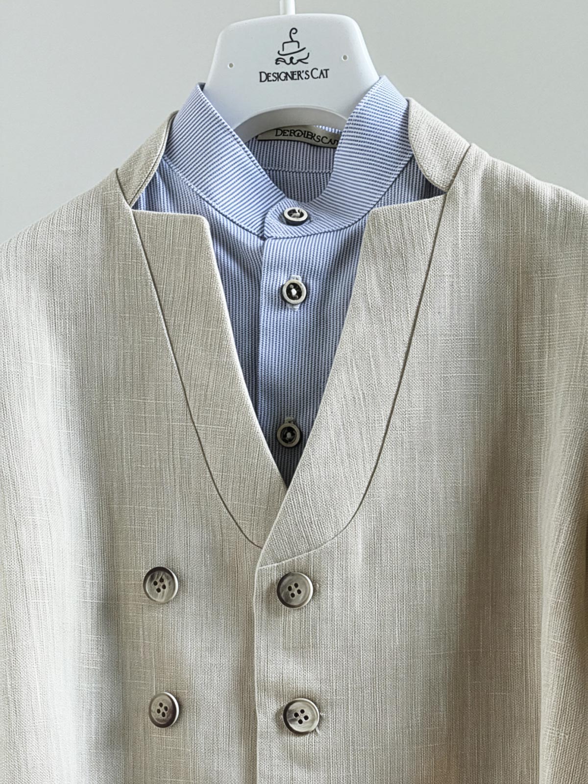 Boy's Linen suit set 5 pieces – STEVE