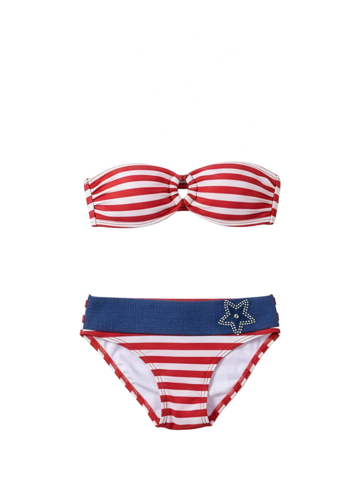 Kiwi - Girls swimsuit bikini with print-2HAERA0