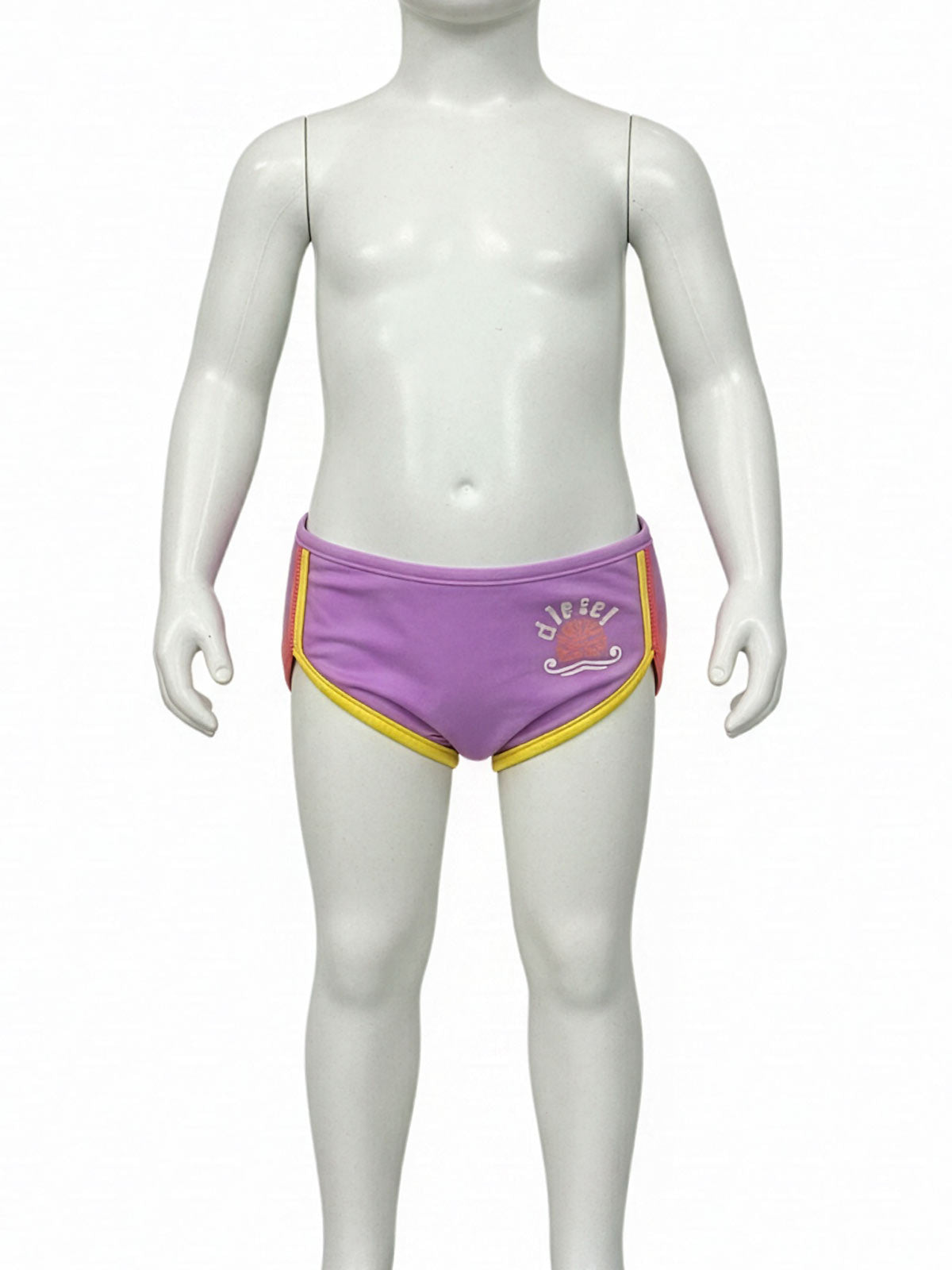 Diesel - Baby's bikini bottom with logo- purple-00KAYZ