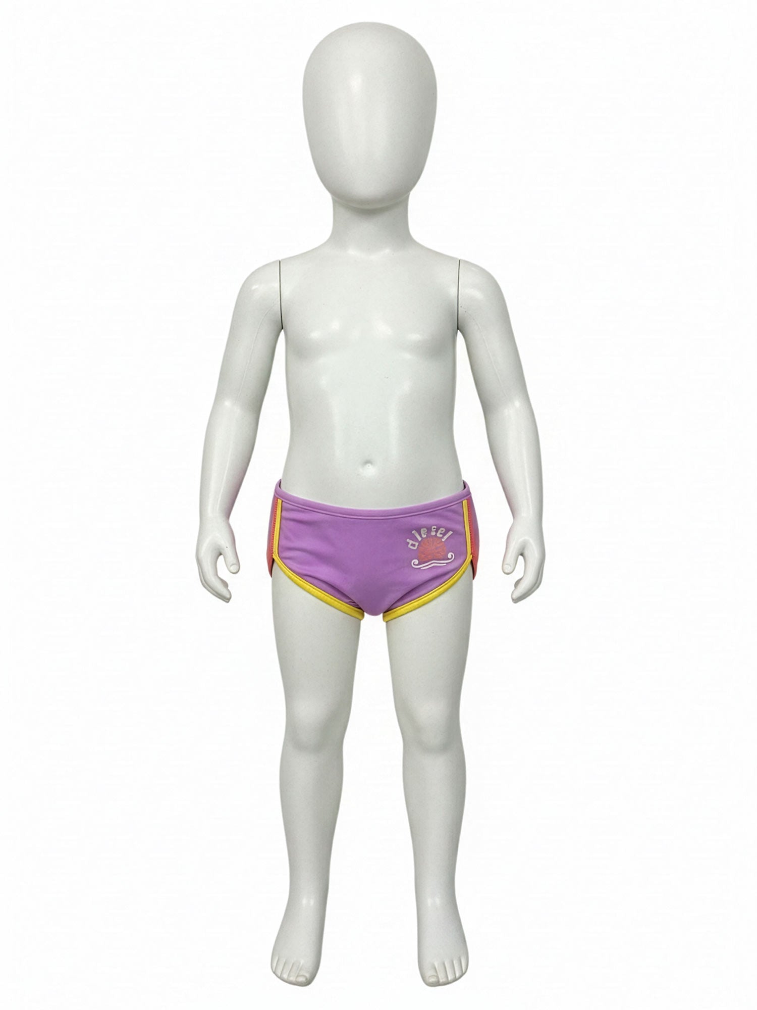 Diesel - Baby's bikini bottom with logo- purple-00KAYZ