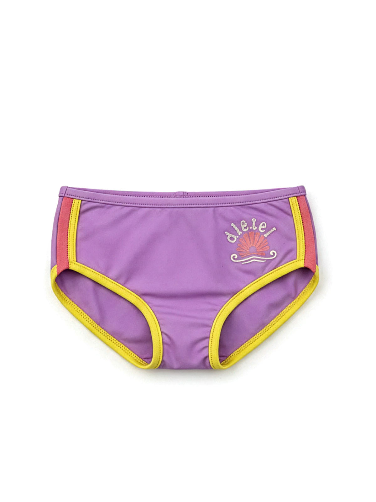 Diesel - Baby's bikini bottom with logo- purple-00KAYZ