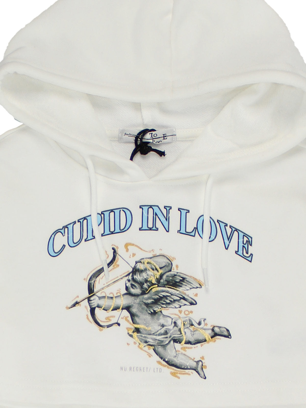 To Be Too -Girls cropped sweatshirt with hood-TBT1324