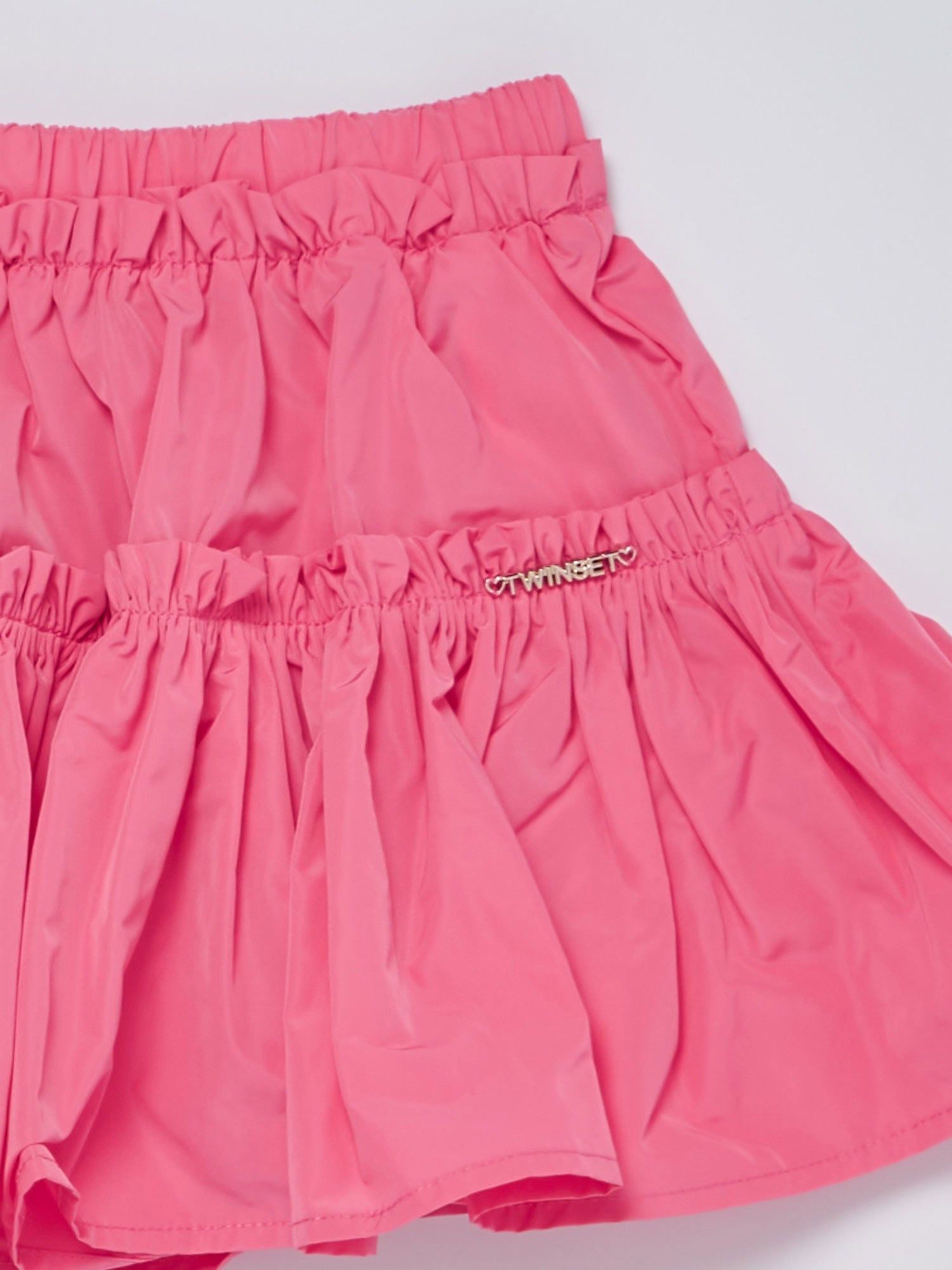 Twinset Κοριτσίστικη φούστα ταφτά με βολάν