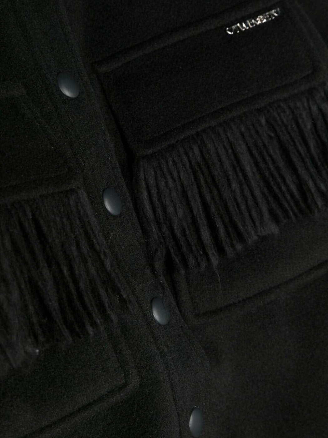 TWINSET Girl's Wool bomber jacket -232GJ2063 black