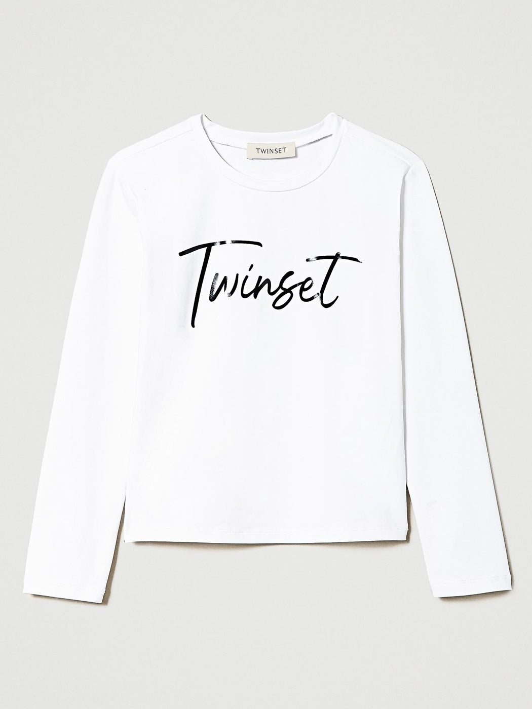 TWINSET Girl's white t-shirt-232GJ215L