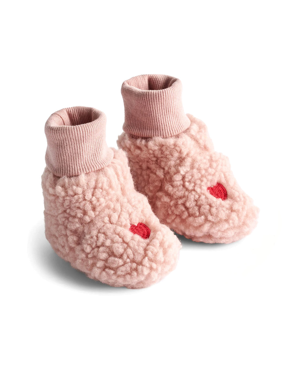 Molo Pink baby booties UMUT-7W26U101