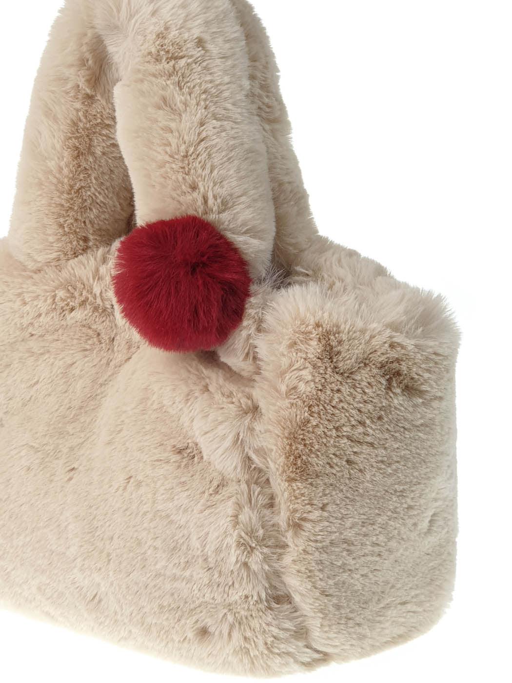 Γούνινο Τσαντάκι χειρός-Faux Fur -FANCY